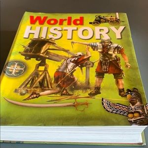 World History Book.
